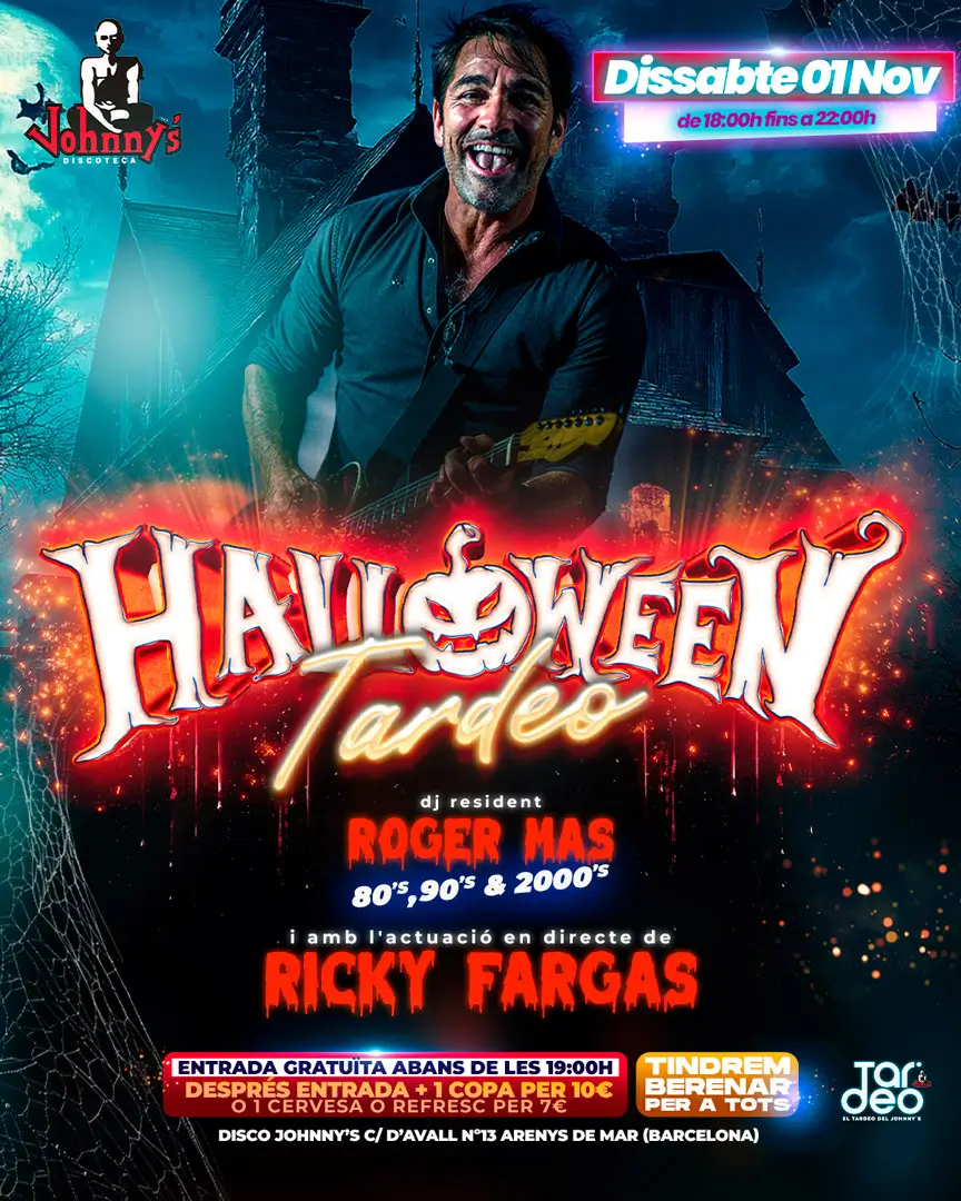 tardeo fiesta semaforo discoteca maresme johnnys arenys de mar