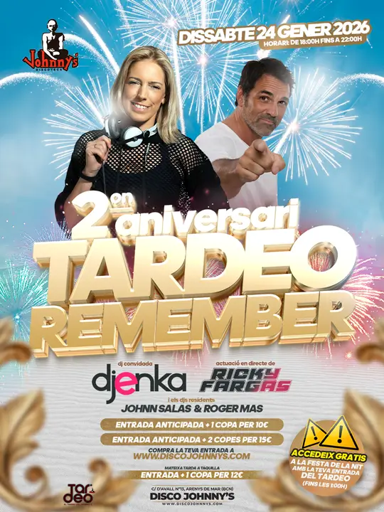 TARDEO-REMEMEBER-2-APOSTweb DISCOTECA JOHNNYS SABADO NOCHE