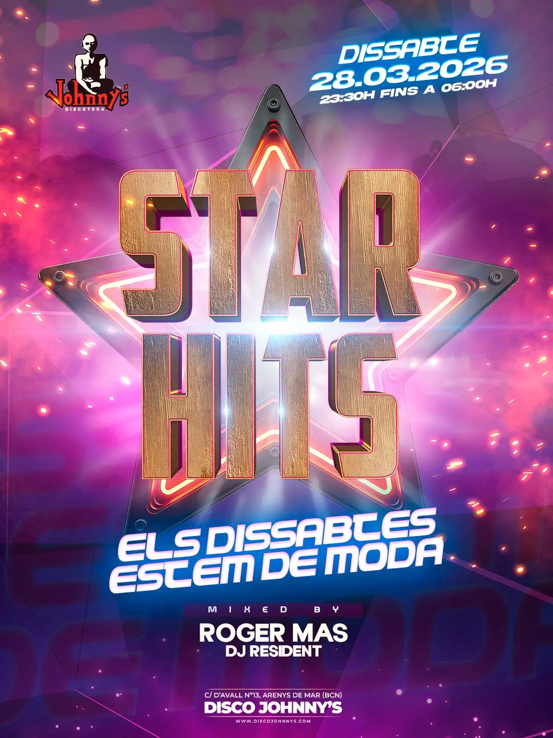 SABADO-28-MARZO-JOHNNYS DISCOTECA JOHNNYS SABADO NOCHE