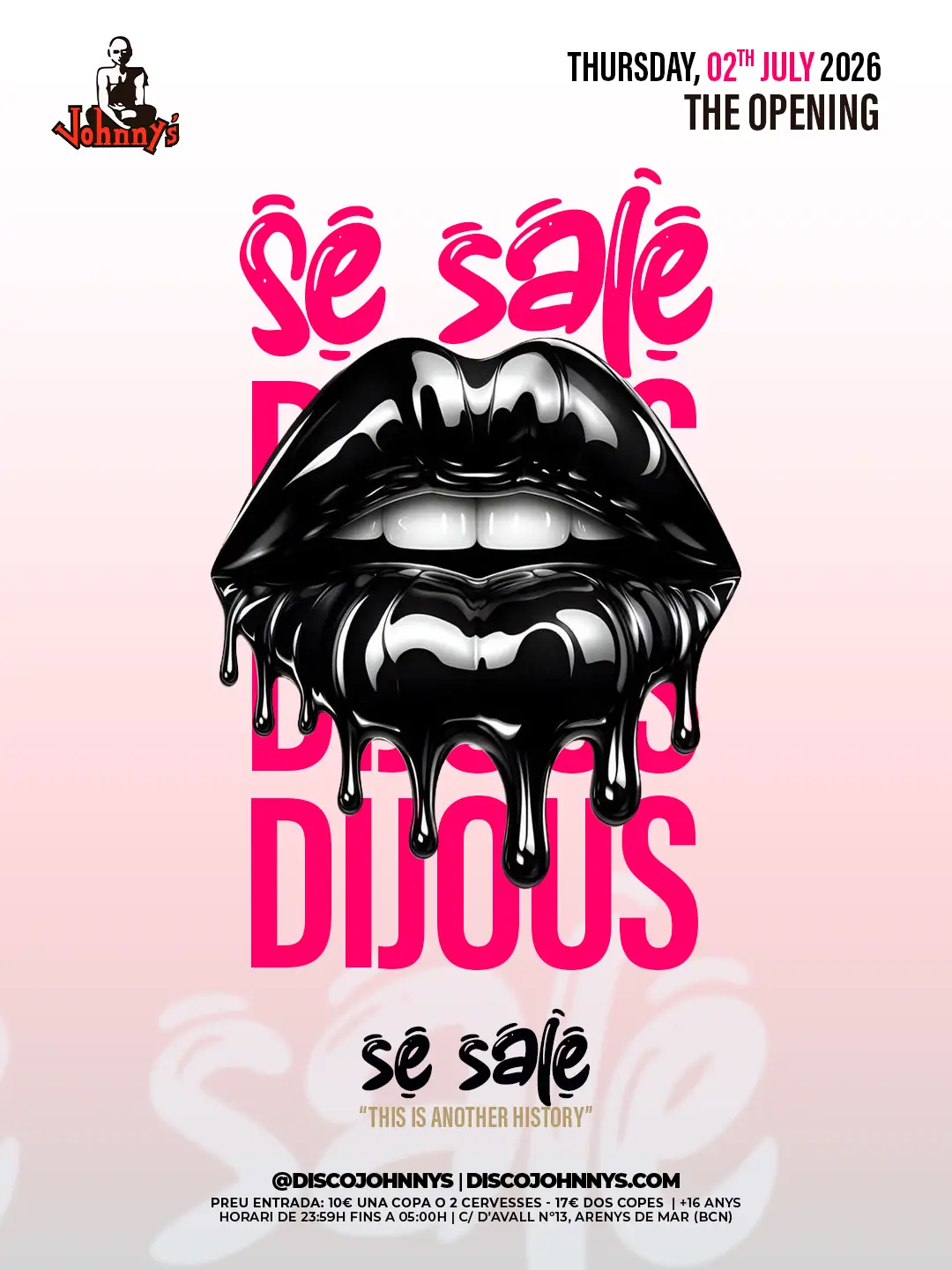 DISCOTECA JOHNNYS SABADO NOCHE